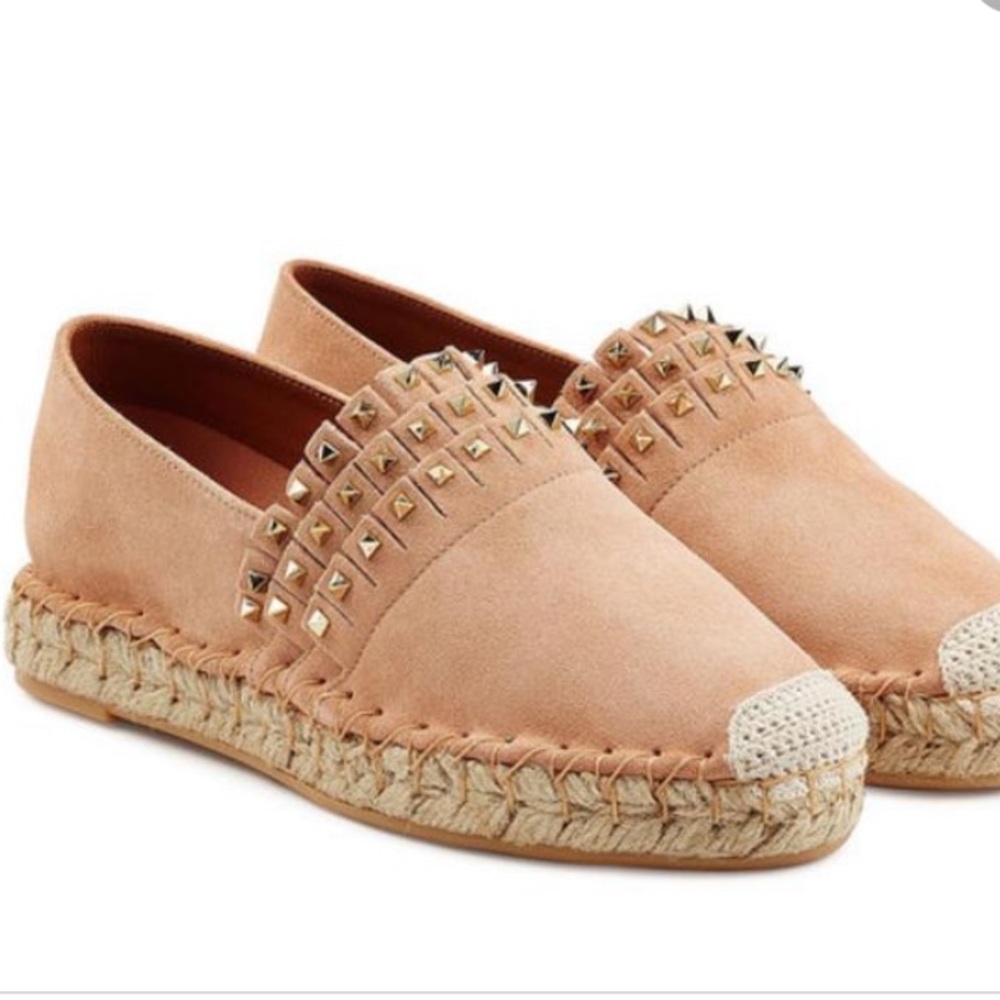 Valentino Suede Espadrilles